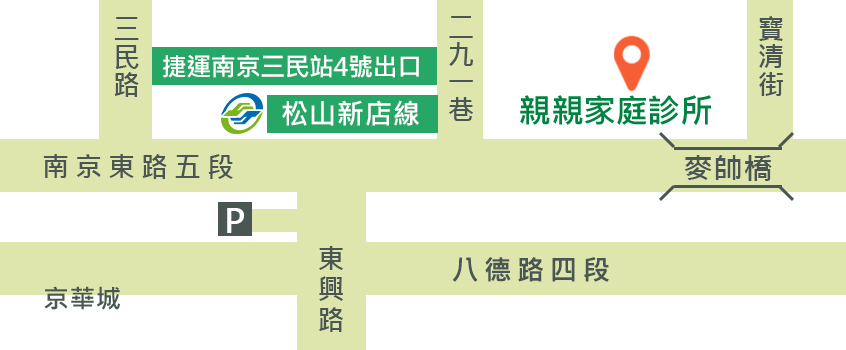 親親家庭診所交通位置